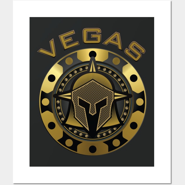 Golden Knights Wall Art by Nagorniak